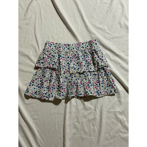Girls Crazy 8 Skirt Size M White Floral